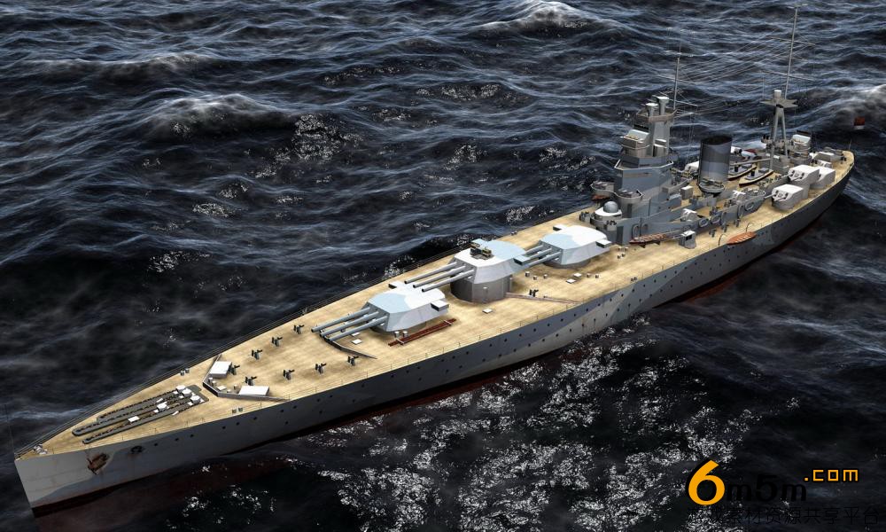 福安纳尔逊军舰模型